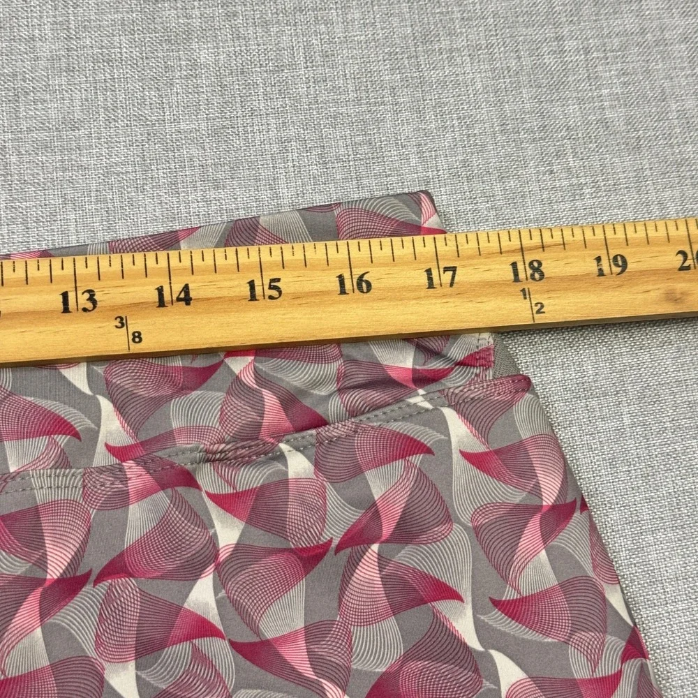 Nike Golf Geometric Skort Skirt Womens Large Multicolor Short Lined Stretch